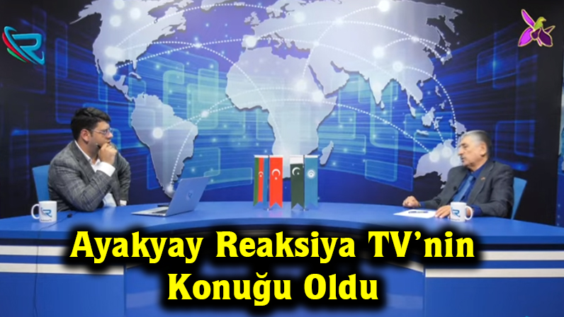 Ayakyay Reaksiya TV’nin Konuğu Oldu